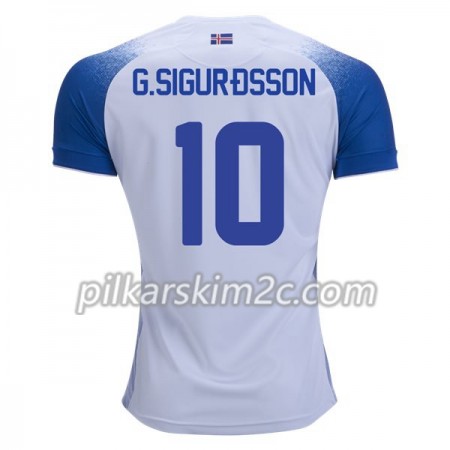 Koszulka Islandia G.Sigurdsson 10 Precz Mistrzostwa Świata 2018 - Koszulki Piłkarskie